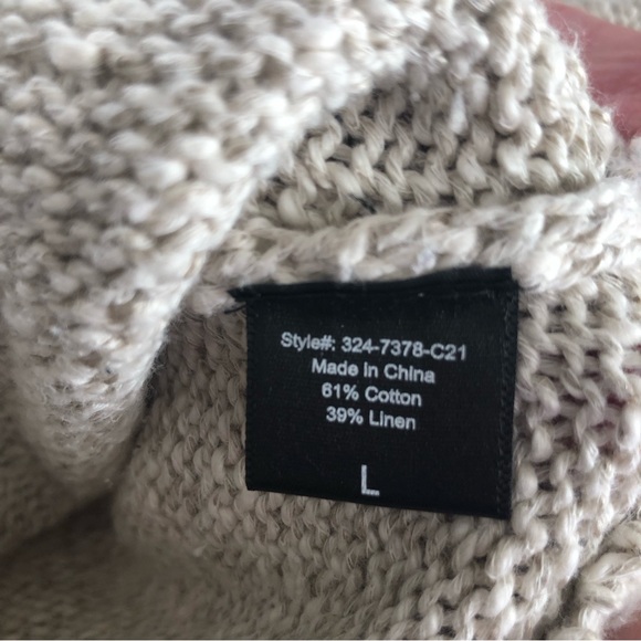 Jenni Kayne Cruise Cocoon Pullover in Natural - Picture 5 of 10